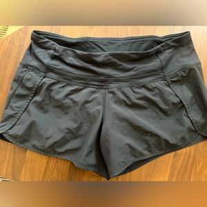Lululemon Running Shorts Black